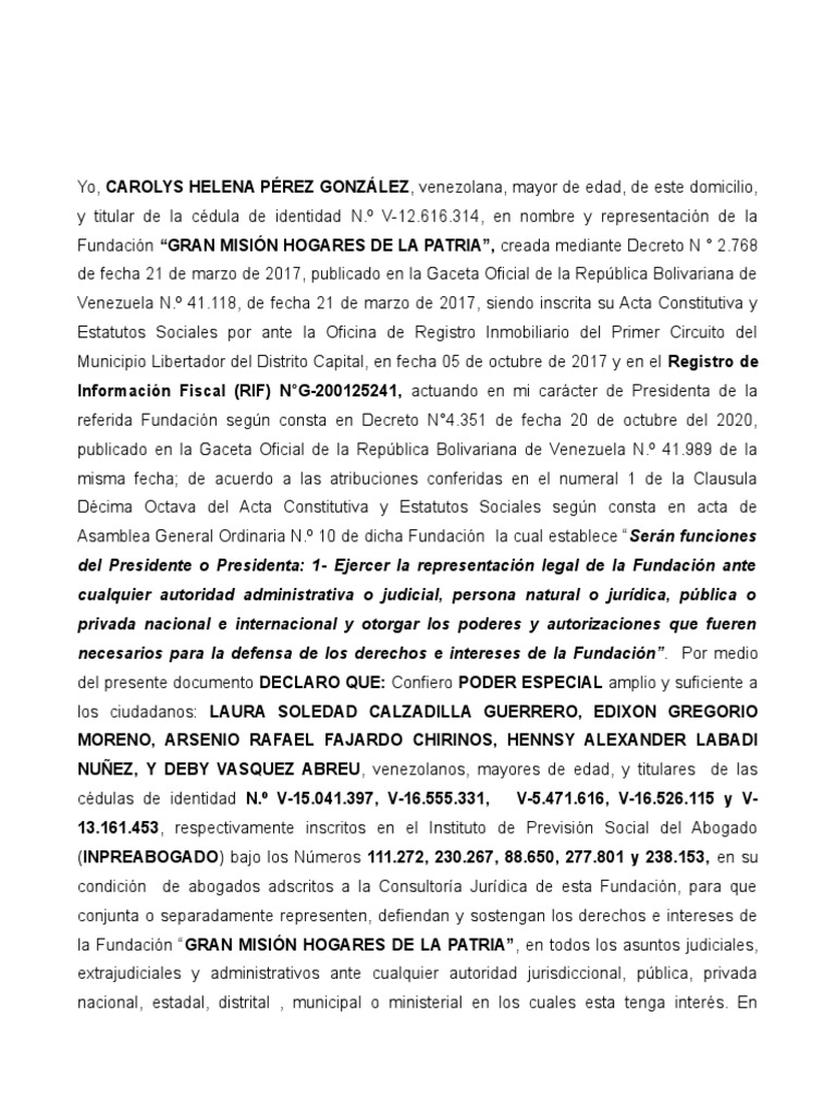 Poder | PDF | Venezuela | Gobierno