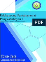 Edukasyong Pantahanan at Pangkabuhayan 1 Course Pack