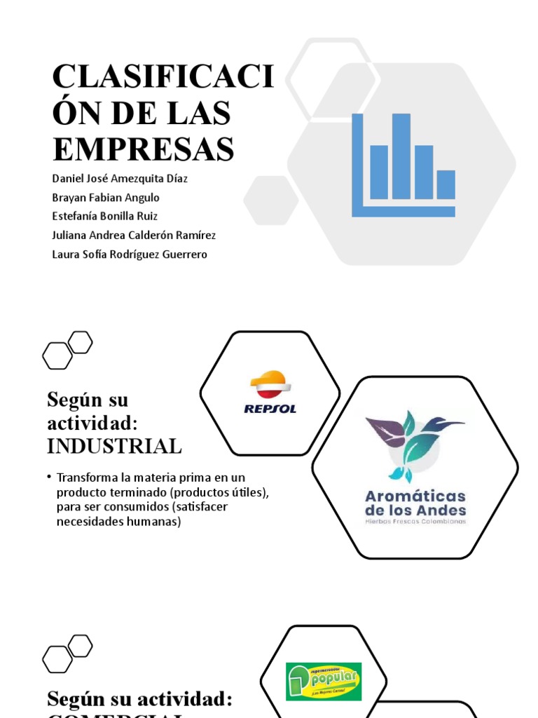 EXPOSICIÓN Clasificación de Las Empresas 1 | PDF | Finanzas y dinero ...