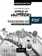 World of Numbers Kindergarten
