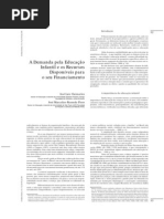 demanda educação infantil