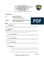 (Annex D) After Activity Report Format For Single Reference For Jails