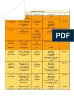 Programa Arquitectonico Equipo