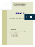 Unidad 3 Enfermería Como Profesión Del Cuidado