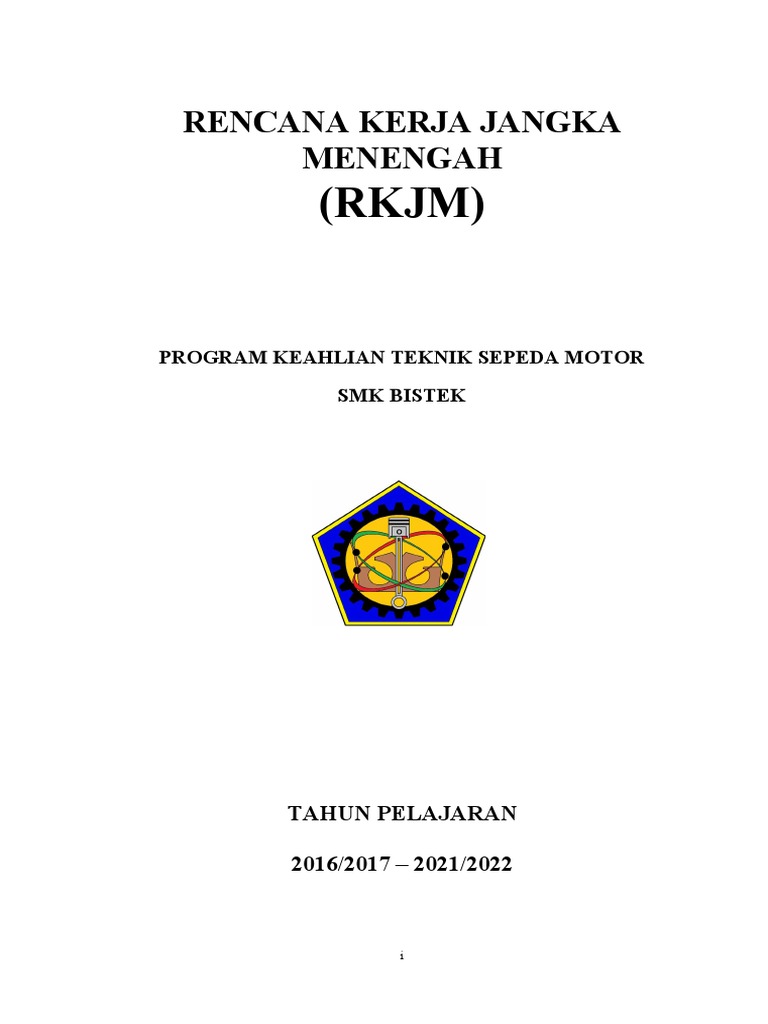 (RKJM) : Rencana Kerja Jangka Menengah | PDF