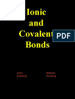 Ionic Covalent Bonds