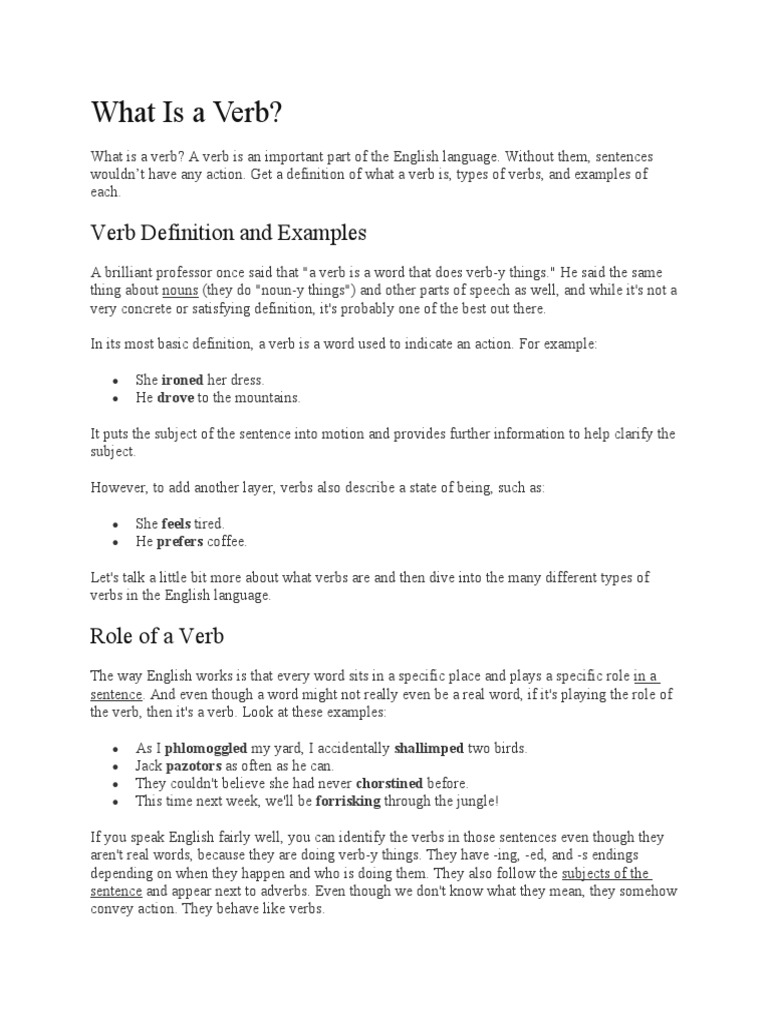 what-is-a-verb-pdf-verb-subject-grammar