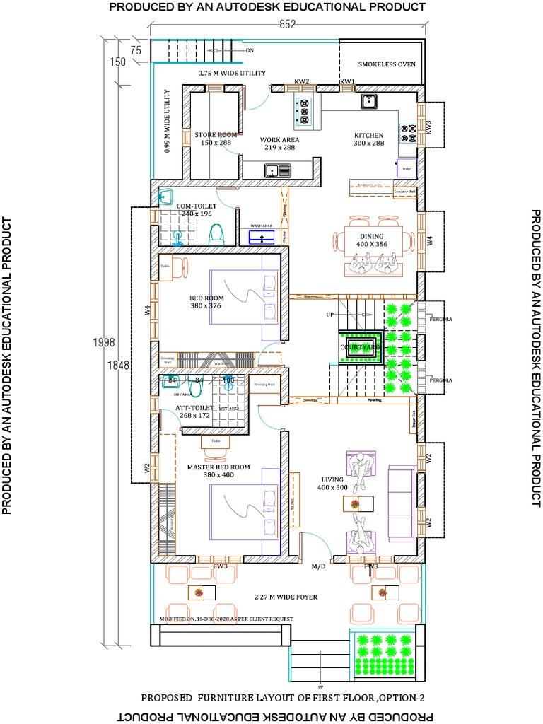 First Floor Plan On 31-12-2020 | PDF