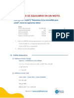 Caso 1. Punto de Equilibrio de 1 Motel