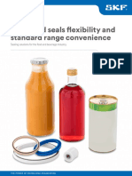 Machined Seals Flexibility and Standard Range Convenience: Sealing Solutions For The Food and Beverage Industry