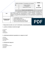 5° - Evaluación Del Libro de Lectura de Marzo.