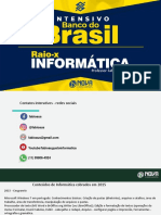 Raio X Informatica Banco Brasil Nova Concursos