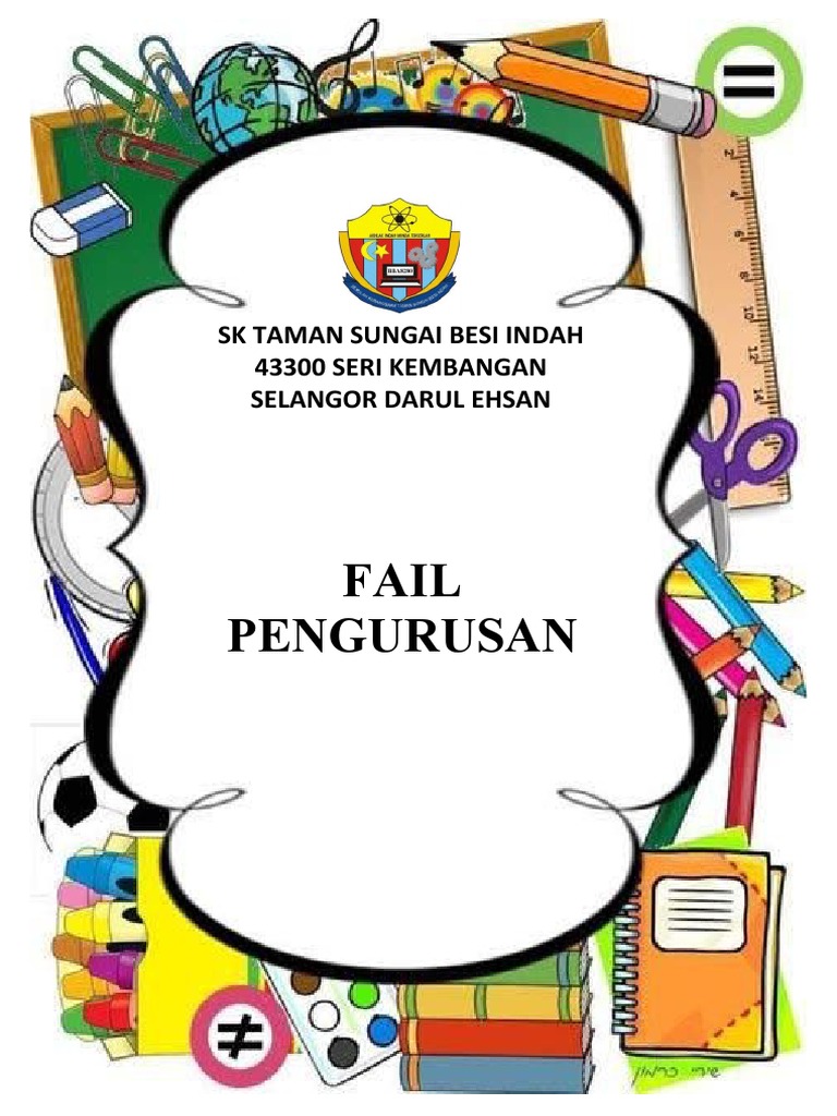 Muka Depan Fail Pengurusan | PDF