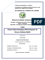 Etude Sedimntologique Minéralogique de