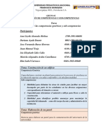 Elaboración de Competencias y Sub-Competencias