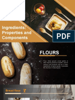 Properties and Components of Basic Baking Presentation