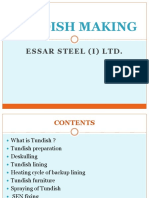 Tundish Making: Essar Steel (I) LTD