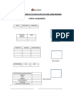 Registro de Eficiencia de Aplicación en Papel Hidrosensible