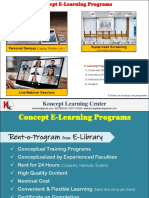 Concept E-Learning Technical Programs