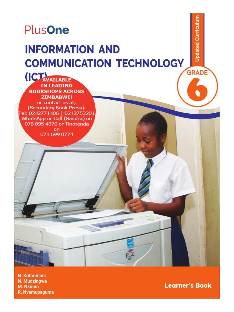 PlusOne ICT Grade 6 Sample | PDF | Computer Network | Network Topology
