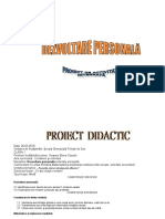 3.proiect Didactic Dezvoltare Personala If