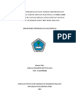 LAPORAN PENDAHULUAN DAN ASUHAN KEPERAWATAN MATERNITAS INTRANATAL CARE (INC) PADA NY. R