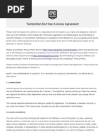 Twinmotion End User License Agreement