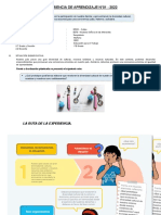 EXPERIENCIA 1° Grado 2022