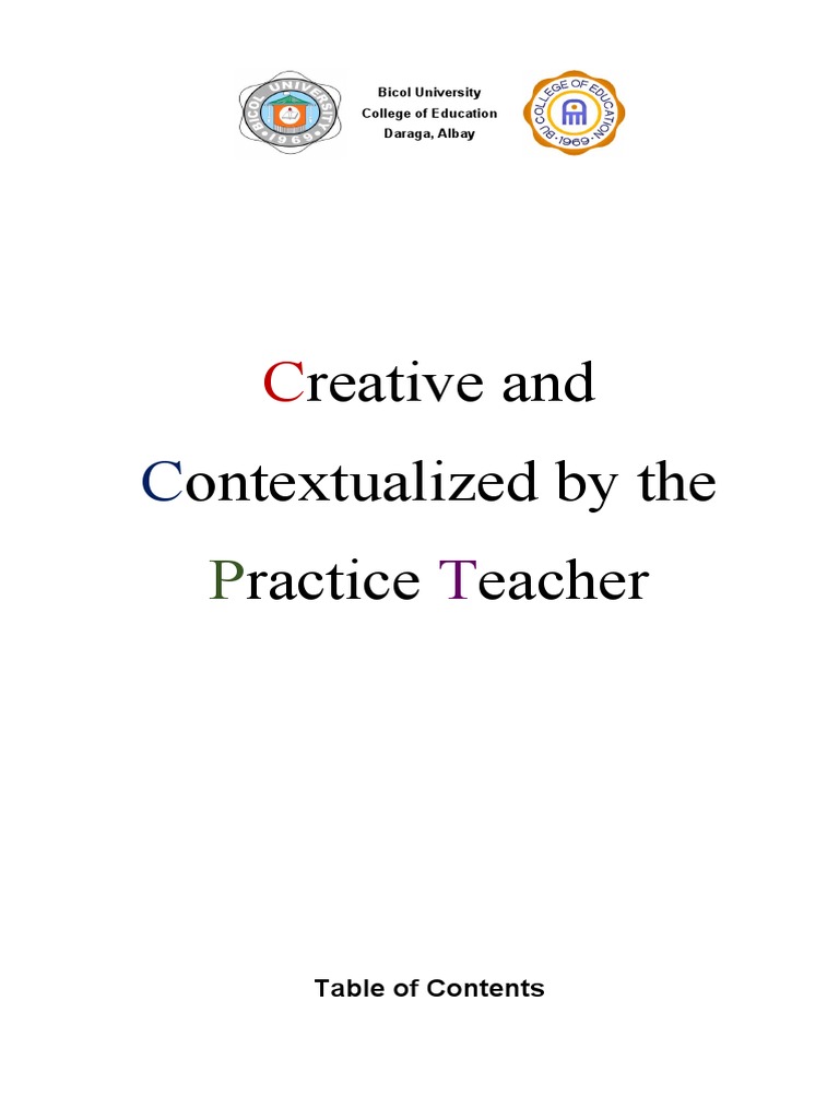 Portfolio in Practice Teaching | PDF | Lesson Plan | Learning