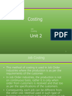 Costing: Unit 2