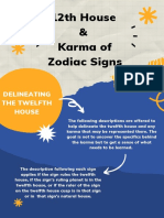 12th House Karma of Zodiac Signs