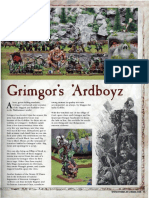 Grimgor's 'Ardboys: lean, green killing machine