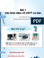 Đại cương môn tin học - IUH 