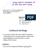 Antibacterial Drug Used in Tretment of Infection of Skin and Soft Tissue