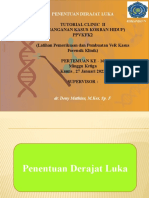 PENENTUAN DERAJAT LUKA 73