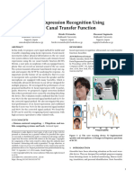 Facial Expression Recognition Using Ear Canal Transfer Function