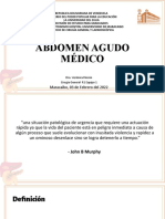 Abdomen Agudo Médico