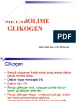 Metabolisme Glikogen