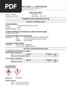 Windex® Original Glass Cleaner: Material Safety Data Sheet | PDF ...