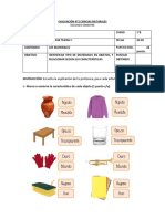 Evaluación 2 Ciencias