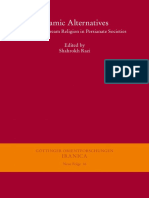 Islamic Alternatives Non-Mainstream Religion in Iranic Societies 16 Gottinger Orientforschungen III Reihe Iranica 3447107790 9783447107792