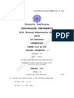 Vidyasagar University: B.Sc. Honours Examination 2021