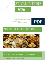 Food Festival in India 2020