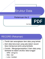 Pertemuan 3 (Record)