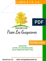 Catalogo Residencial Paseo Los Guayacanes - Tercera Etapa