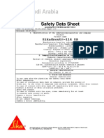 Sika Saudi Arabia: Safety Data Sheet