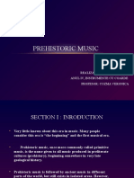 Prehistoric Music: Realizat: Roibu Alexandra Anul Iv, Instrumente Cu Coarde Profesor: Cozma Veronica