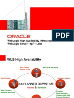 09-WLS11gR1 Labs - High Availability