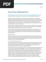 Cisco Prime Collaboration 9.0