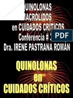 CONFERENCIA 030 - MACRÓLIODOS Y QUINOLONAS Dra Pastrana a